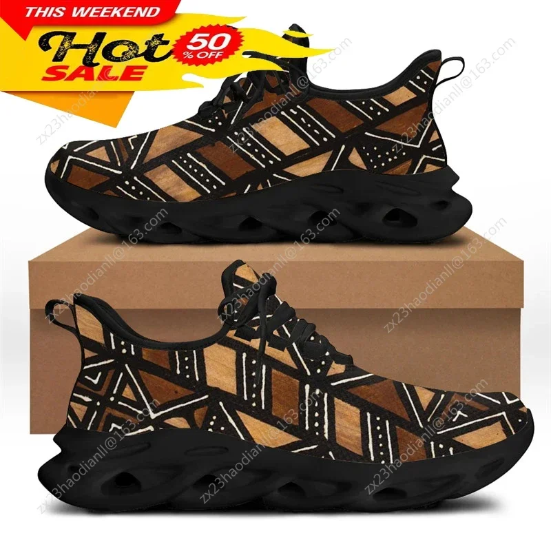 Running Shoes - Afrikanisches Ethno-Stammesmuster Sneaker für Herren Neue