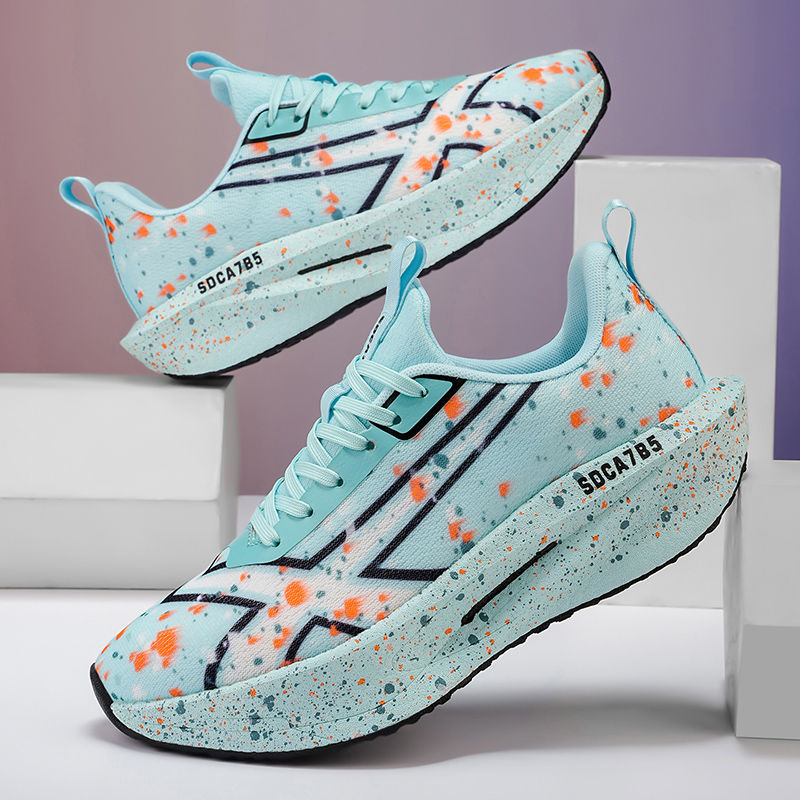 Lightweight Road Running Shoes - Atmungsaktive Herren-Laufschuhe für Straßenläufe - Stoßdämpfende