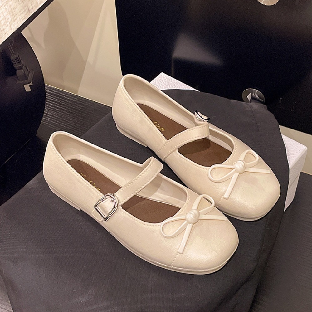 Sandals - Süße Damen-Sandalen mit Perlen und Schleife,