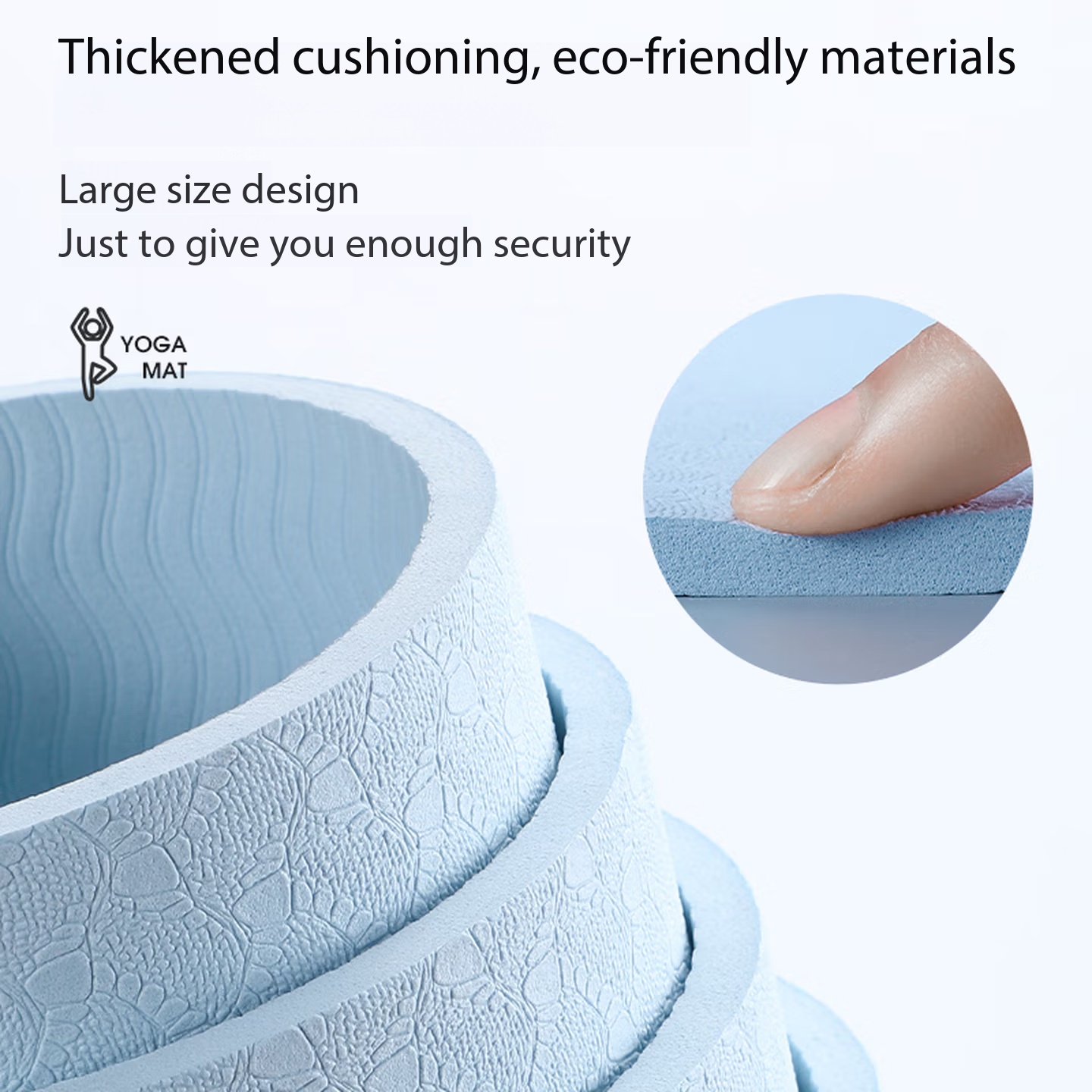 Shock Absorbing Gym Trainers - Dicke Rutschfeste Stoßdämpfende Matte Geräuschreduzierende Bodenmatte
