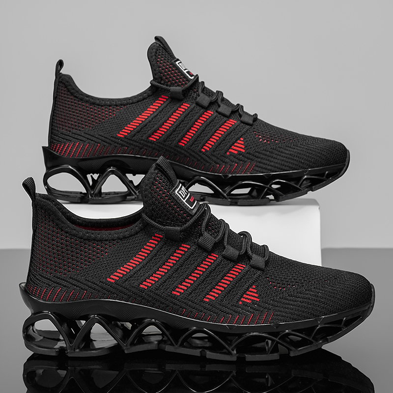 Shock Absorbing Gym Trainers - Herrenschuhe, Freizeitsneaker für Männer, leichte, atmungsaktive