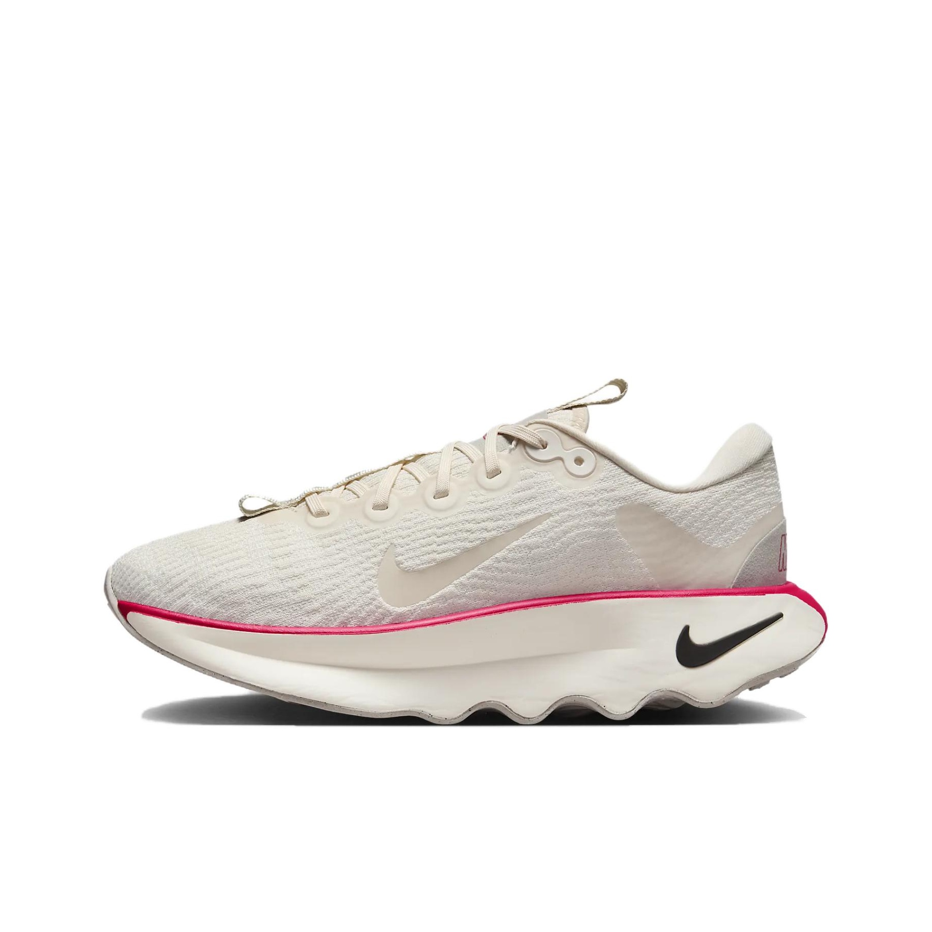 Men'S Shoes - Nike Motiva Walkingschuhe Damen Low-Top Weiß/Rosa