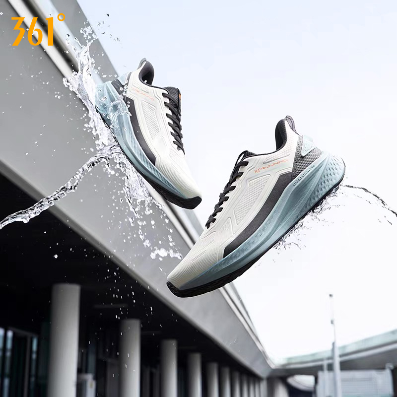 Waterproof Goretex Running Shoes - 361 Degrees Wingblade Rainblock Herren-Laufschuhe, wasserabweisend,
