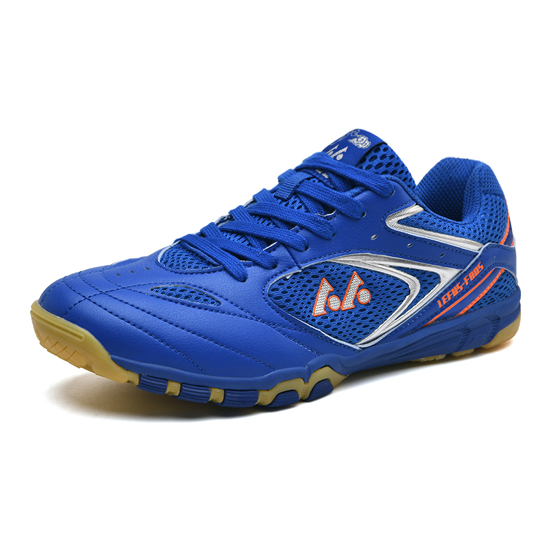 Shock Absorbing Gym Trainers - Männer Frauen Sport Badminton Schuhe Blau