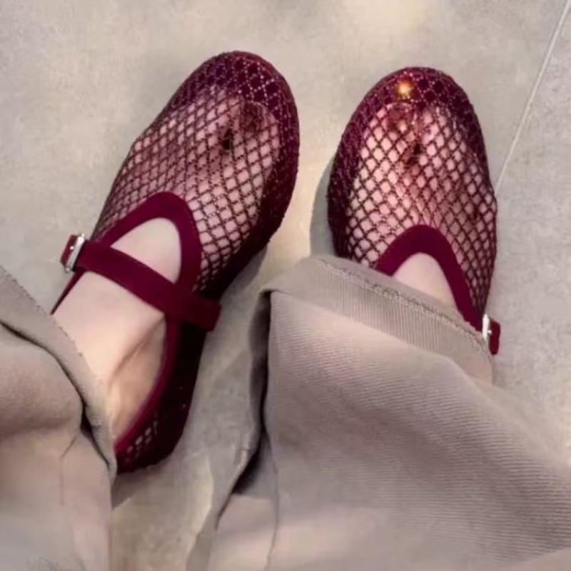 Sandals - Hohle Strass-Baotou-Sandalen für Damen 2026 –