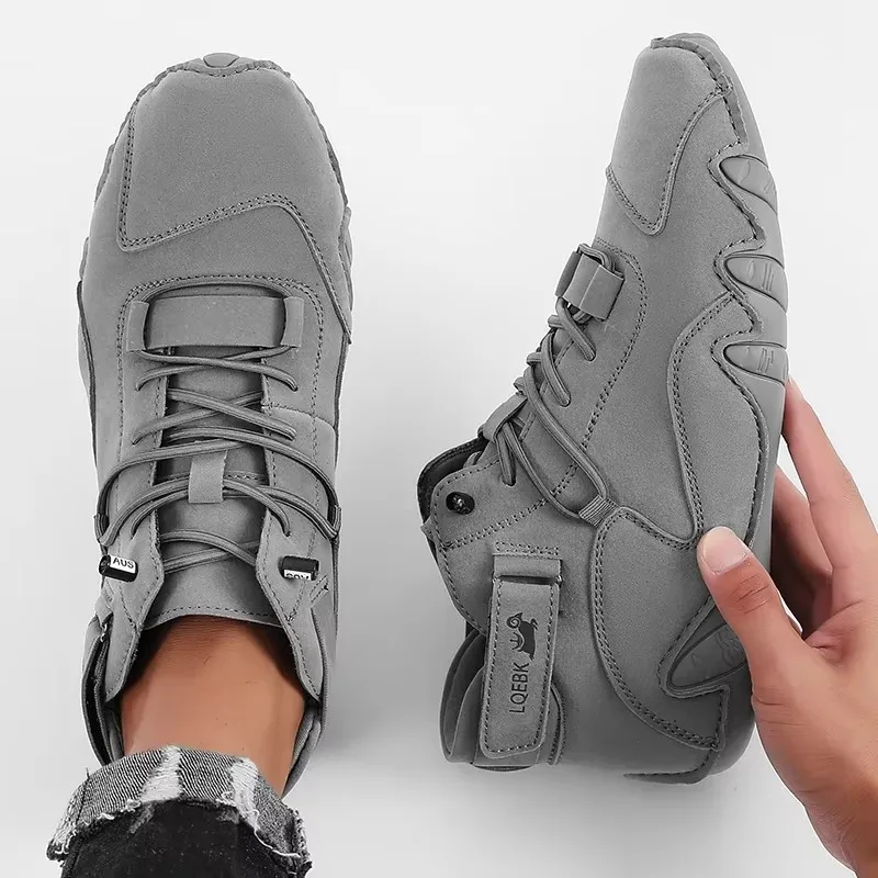 Waterproof Goretex Running Shoes - Neue Herren-Leder-Design-Schuhe, leicht, einfach, bequem, atmungsaktiv,