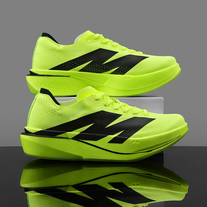 Carbon Plate Marathon Racing Shoes - Sport-Laufschuhe Herren Carbonplatte Wanderschuhe Stoßdämpfende Marathon-Rennschuhe