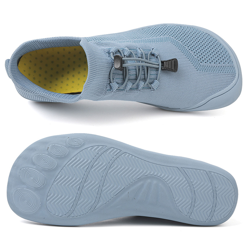 Wide Toe Box Running Sneakers - Herren-Barfußschuhe mit breiter Zehenbox, Damen-Barfuß-Sneaker, Wander-