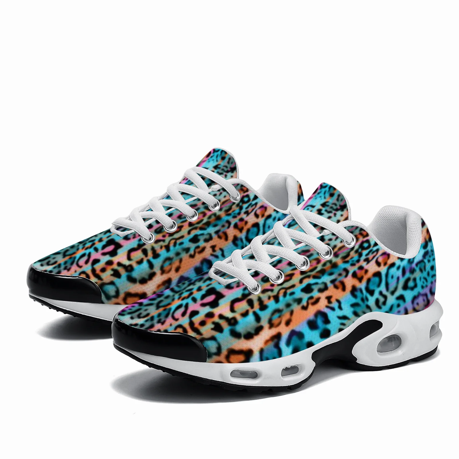 Anpassbare blaue Leopardenmust – Breathable Mesh Athletic Shoes Bewertung und Preis