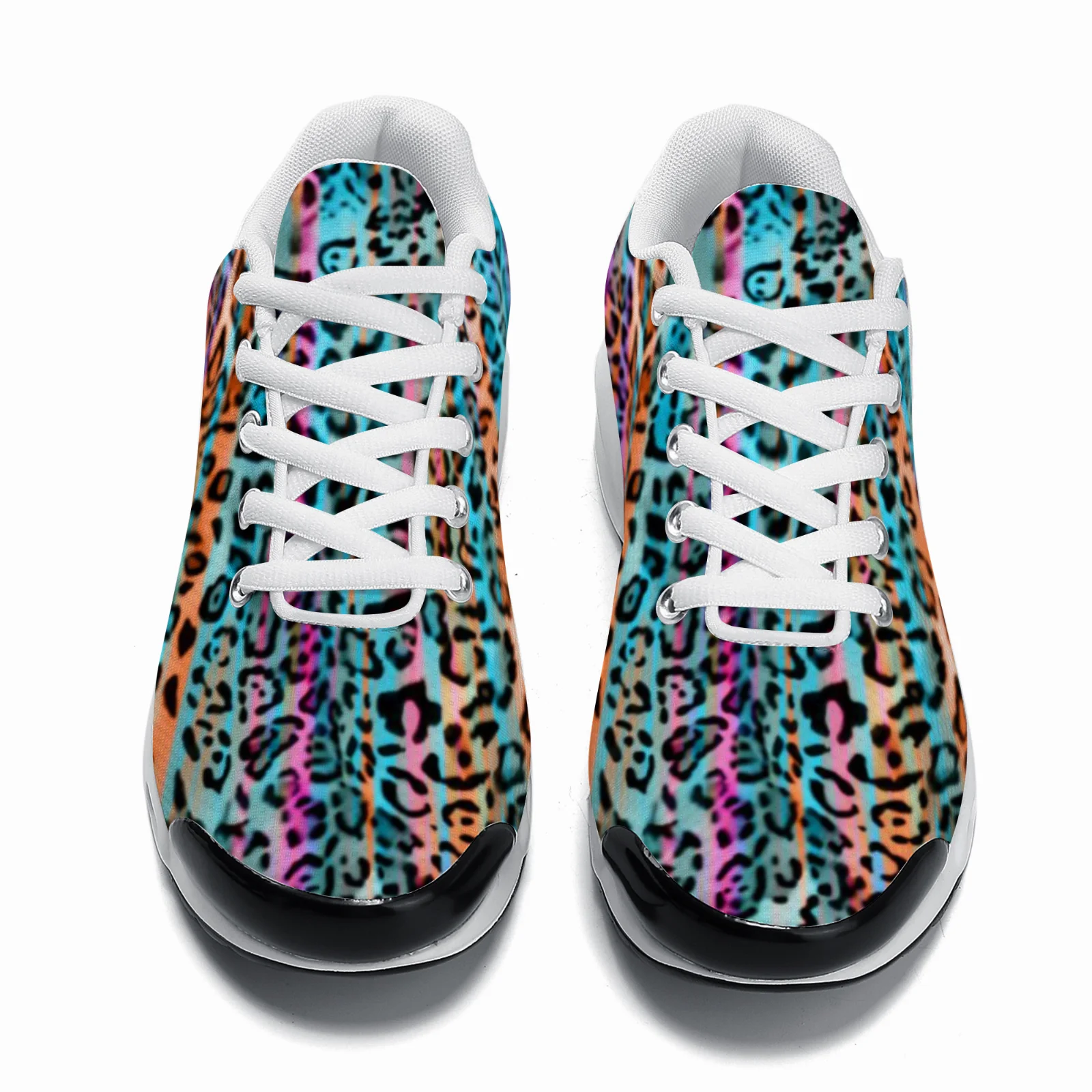 Anpassbare blaue Leopardenmust – Breathable Mesh Athletic Shoes Bewertung und Preis