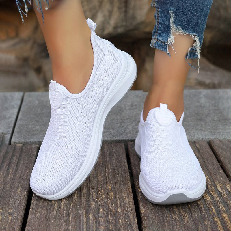 Lässige Slip-On-Sportschuhe fü – Breathable Mesh Athletic Shoes Bewertung und Preis