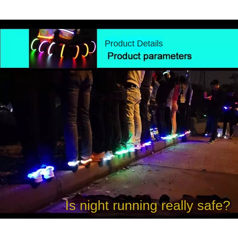 2024 leuchtende Schuh-Clip-Leu – Reflective Night Running Shoes Bewertung und Preis