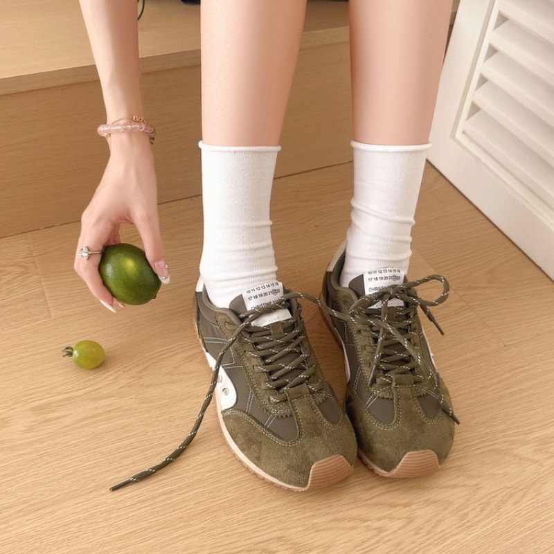 Retro Color-Block-Sneaker für  – Running Shoes Bewertung und Preis