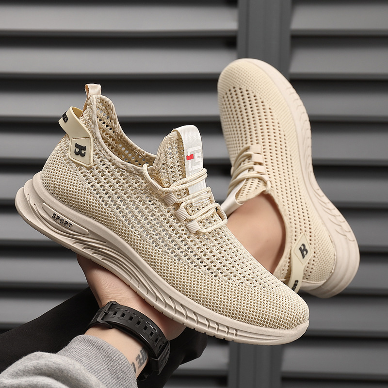 Leichte Mesh-Strick-Sneaker fü – Shock Absorbing Gym Trainers Bewertung und Preis