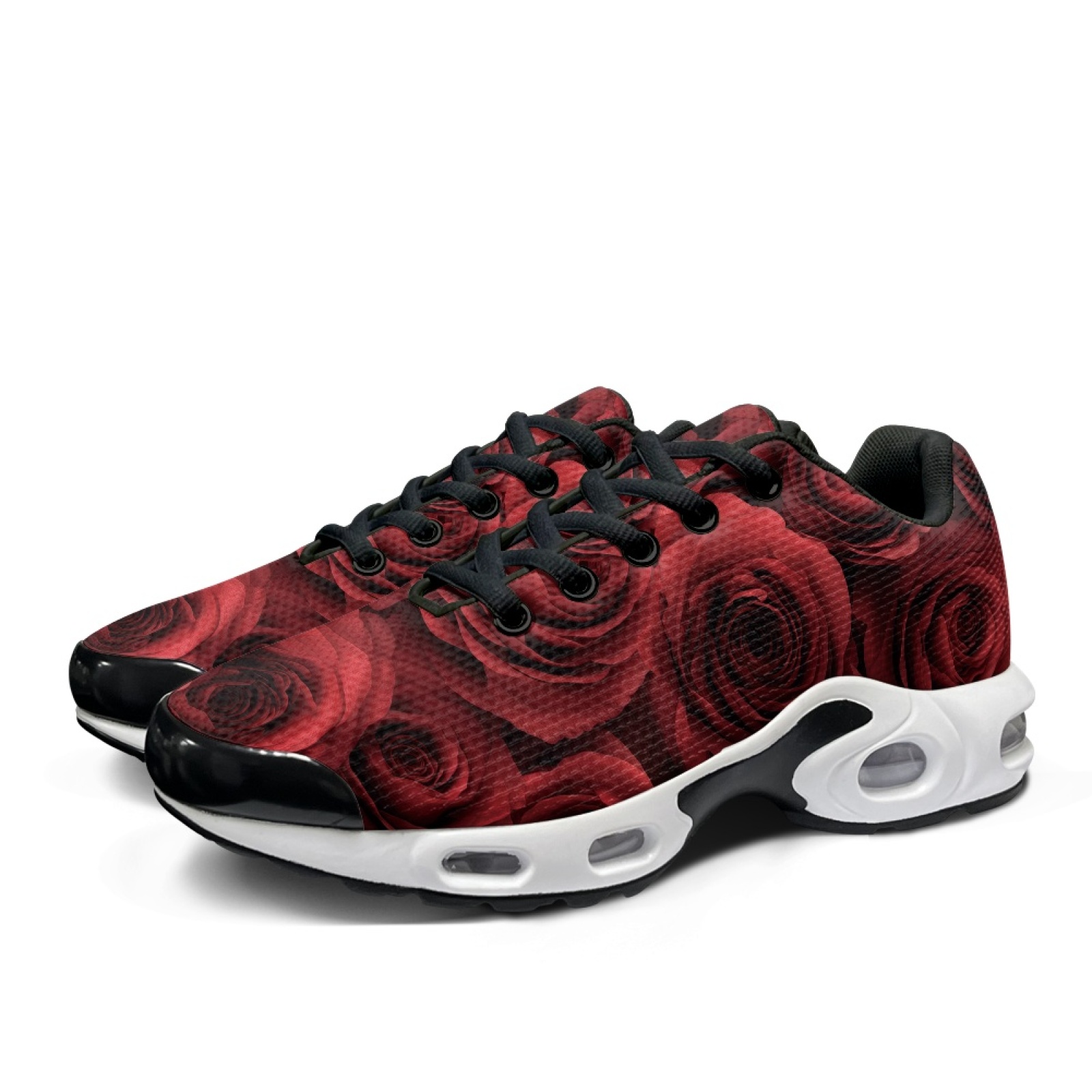 PENSTROLL Full Red Rose Air Cu – Air Cushion Jogger Shoes Men Bewertung und Preis